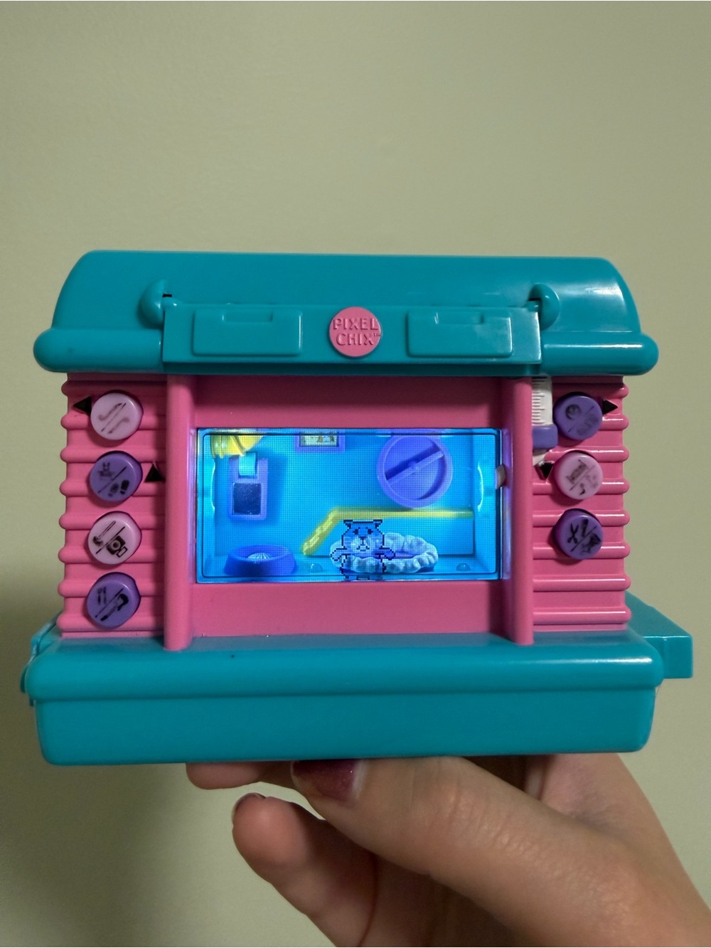 Collectible Y2K Pixel Chix - Jammin Hamster House